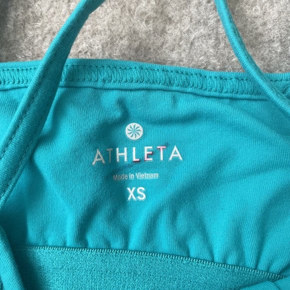 Athleta Tank Tops Womens XS Purple Orange Teal Lot of 3 Active Workout Shirts - Picture 10 of 11